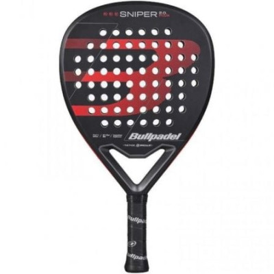 Pala de Pádel Bullpadel Sniper 2.0 Power 2026/ Negra y Roja | Pádel