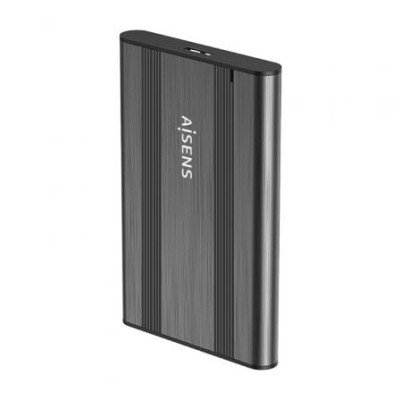Caja Externa para Disco Duro de 2.5' Aisens ASE-2526GR/ USB 3.1/ Sin tornillos | Cajas Externas