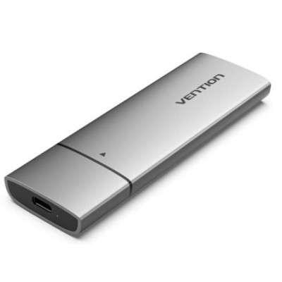 Caja Externa para Disco SSD M.2 NVMe Vention USB Tipo-C  KPGH0/ USB 3.1/ Sin tornillos | Cajas Externas