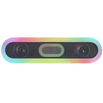 Barra de Sonido con Bluetooth Mars Gaming MSB-ORB/ 20W/ 2.0/ Negra | Altavoces