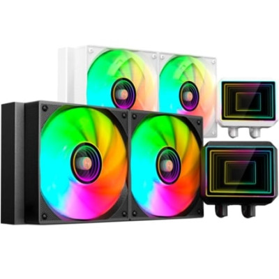 Sistema de Refrigeración Líquida Mars Gaming ML-TWO240/ Negro | Ventiladores