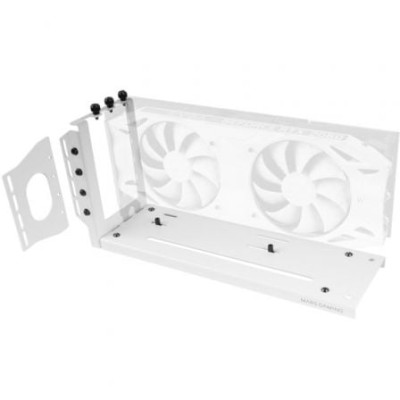 Soporte para Tarjeta Gráfica Mars Gaming MCA-GCV/ Compatibilidad Universal/ Blanco | Accesorios Gaming
