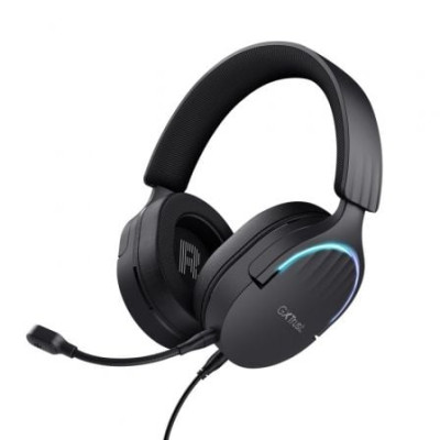 Auriculares Gaming con Micrófono Trust Gaming GXT 490 Fayzo/ USB 2.0/ Negros | Auriculares y Micrófonos