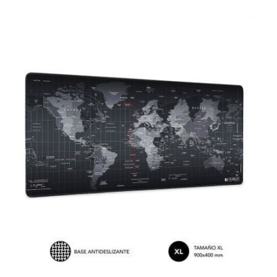Alfombrilla Subblim 01PUW01 World XL/ 900 x 400 x 3 mm | Alfombrillas