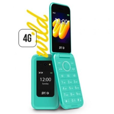 Teléfono Móvil SPC WILD para Personas Mayores/ 4G/ Verde | Básicos