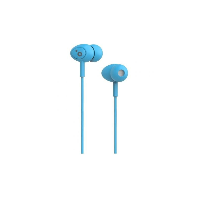 Auriculares Intrauditivos Sunstech Pops/ con Micrófono/ Jack 3.5/ Azules