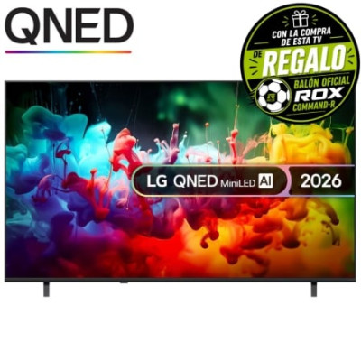 Televisor LG QNED MiniLED AI QNED72 75QNED72B6A 75'/ Ultra HD 4K/ Smart TV/ WiFi | Más de 65"