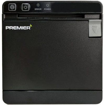 Impresora de Tickets Premier ITP-Front II/ Térmica/ Ancho papel 80mm/ USB-Ethernet/ Negra