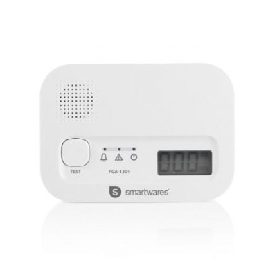 Detector de Monóxido de Carbono Smartwares FGA-13041 | Alarmas