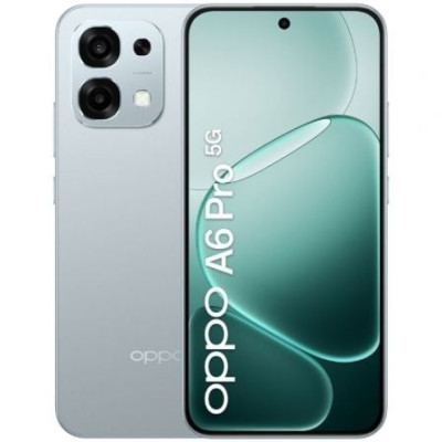 Smartphone Oppo A6 Pro 8GB/ 256GB/ 6.57'/ 5G/ Titanio Lunar | Smartphones