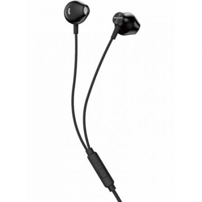 Auriculares Intrauditivos con micrófono Philips TAUE101BK/00/ Jack 3.5/ Negros | Auriculares