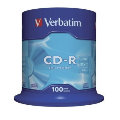 CD-R Verbatim Datalife 52X/ Tarrina-100uds | CD