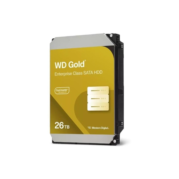 Disco Duro Western Digital WD Gold Enterprise 26TB/ 3.5'/ SATA III/ 512MB | HDD