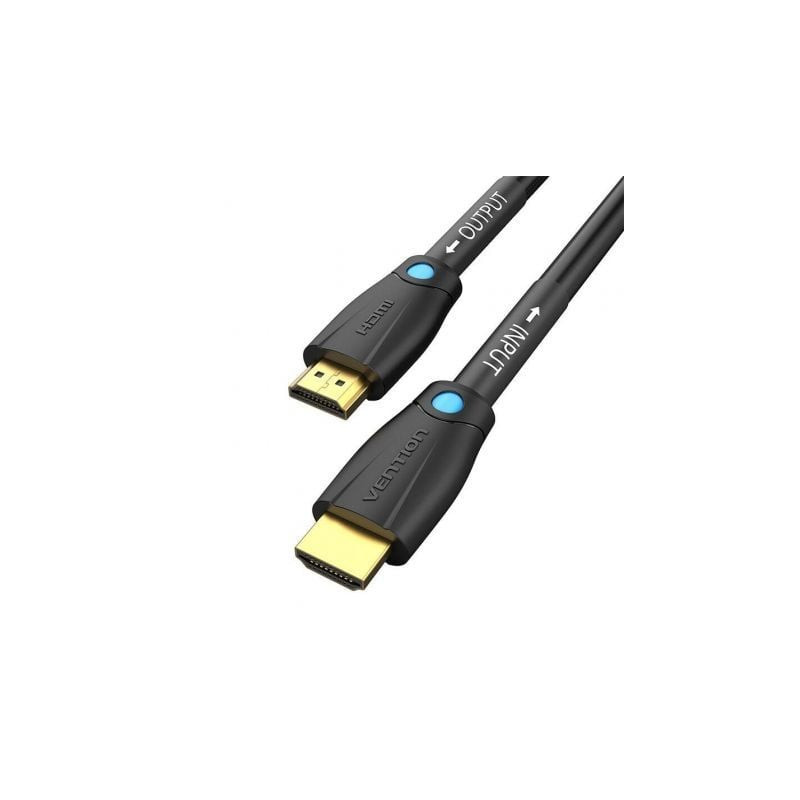 Cable HDMI 2.0 4K Vention AAMBJ/ HDMI Macho - HDMI Macho/ 5m/ Negro