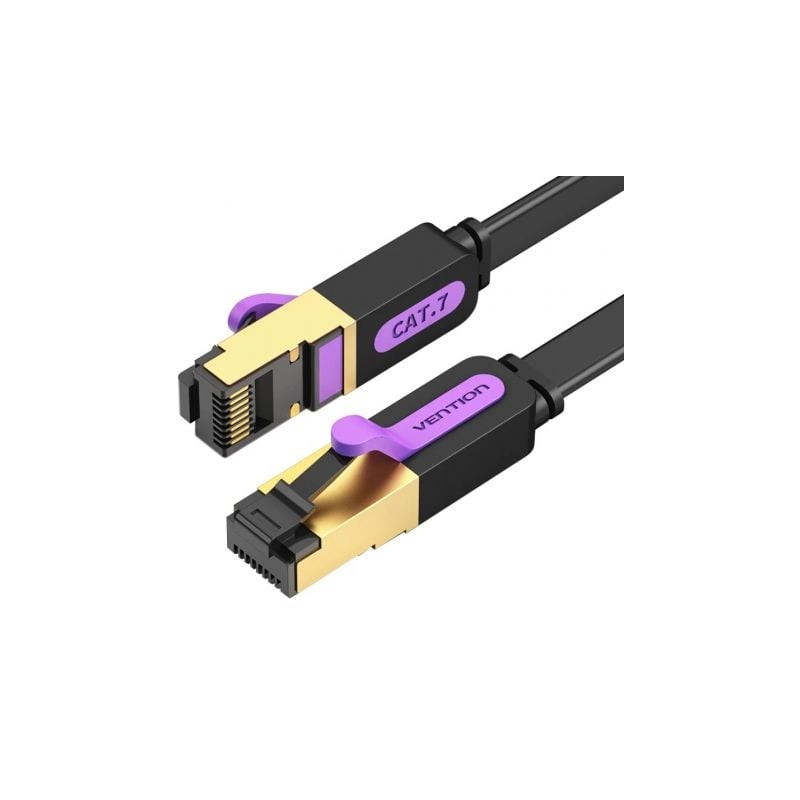 Cable de Red RJ45 SFTP Vention ICDBG Cat7/ 1.5m/ Negro