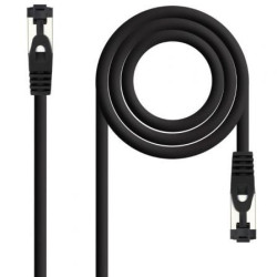 Cable de Red RJ45 SSTP Nanocable 10.20.2002-BK Cat.8.1/ 2m/ Negro