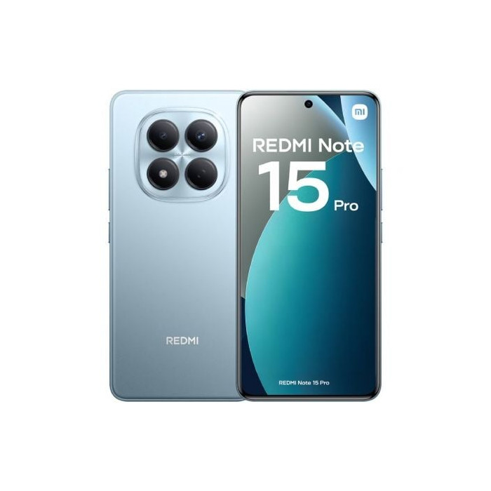 Smartphone Xiaomi Redmi Note 15 Pro 8GB/ 256GB/ 6.83'/ Azul Glaciar