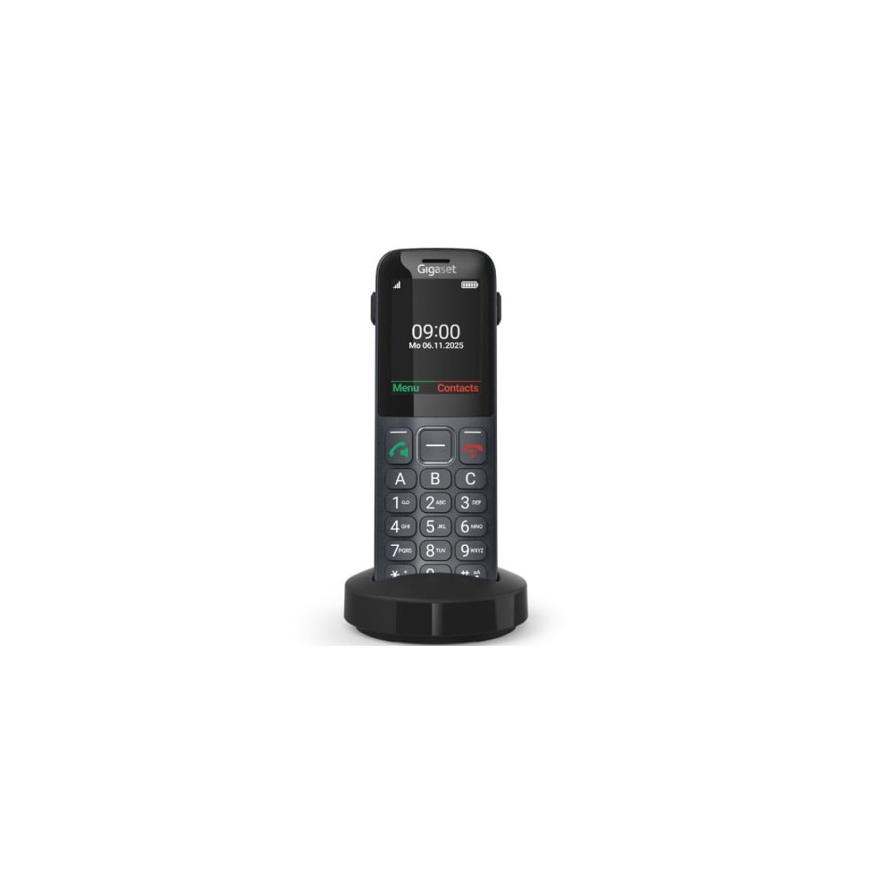 Teléfono Inalámbrico Gigaset Comfort 600 SIM/ Negro