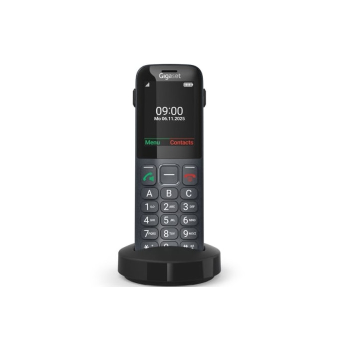 Teléfono Inalámbrico Gigaset Comfort 600 SIM/ Negro