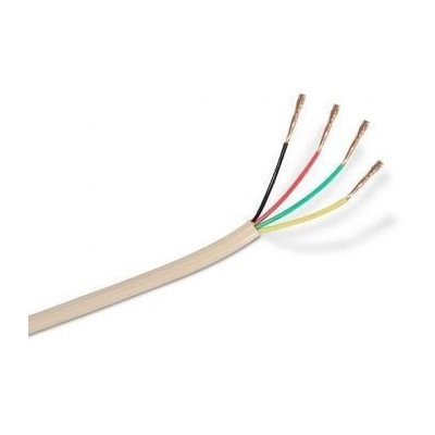 Bobina de Cable de Teléfono Aisens A143-0321 4C/ 100m/ Beige