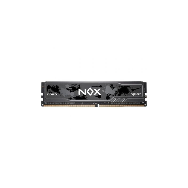 Memoria RAM Apacer NOX 16GB/ DDR5/ 5200MHz/ 1.25V/ CL40/ DIMM