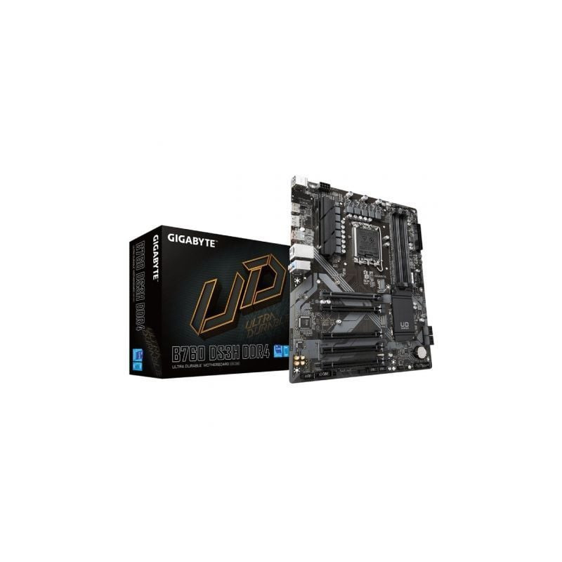 Placa Base Gigabyte B760 DS3H DDR4 Socket 1700/ DDR4/ PCIe 4.0