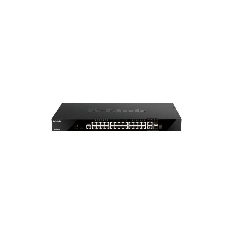 Switch Gestionable D-Link DGS-1520-28/E 24 Puertos/ RJ-45 10/100/1000/ SFP