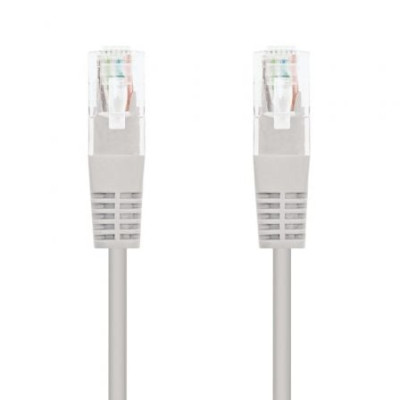 Cable de Red RJ45 UTP Nanocable 10.20.0120 Cat.5e/ 20m/ Gris | 10 m