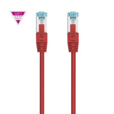 Cable de Red RJ45 SFTP Nanocable 10.20.1701-R Cat.7/ 1m/ Rojo | Hasta 1 m