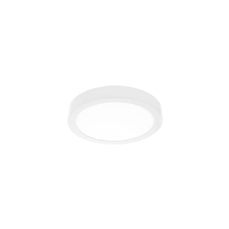 Downlight Iglux SUP-102307-FB V2/ Circular/ Ø120 x 35mm/ Potencia 7W/ 570 Lúmenes/ 6000ºK/ Blanco