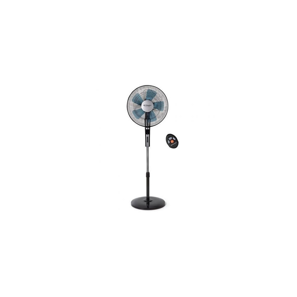 Ventilador de Pie Orbegozo SF 0640/ 65W/ 5 Aspas 40cm/ 2 velocidades