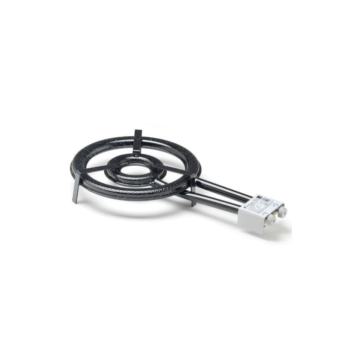 Paellero Flames VLC T-380/ 2 Quemadores/ Diámetro 38cm