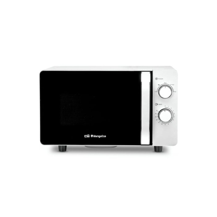 Microondas Orbegozo MI 2060 CE/ 700W/ Capacidad 20L/ Blanco