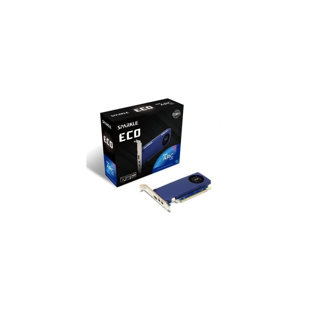 Tarjeta Gráfica Sparkle Intel Arc A310 ECO/ 4GB GDDR6/ Compatible con Perfil Bajo