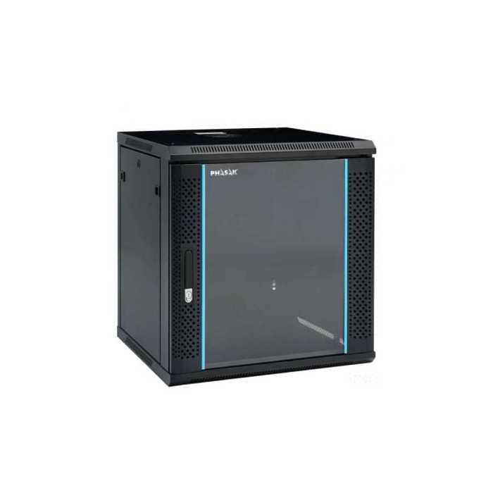 Armario Rack Mural Desmontado Phasak PHO 2112D/ 19'/ Altura 12U