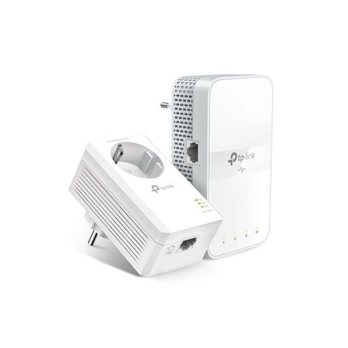 Adaptador Powerline TP-Link TL-WPA7617 KIT 1000Mbps/ Alcance 300m/ Pack de 2