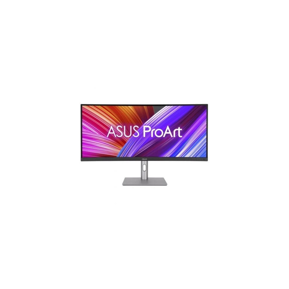 Monitor Profesional Asus ProArt Display PA34VCNV 34'/ UWQHD/ Multimedia/ Regulable en altura/ Negro y Plata