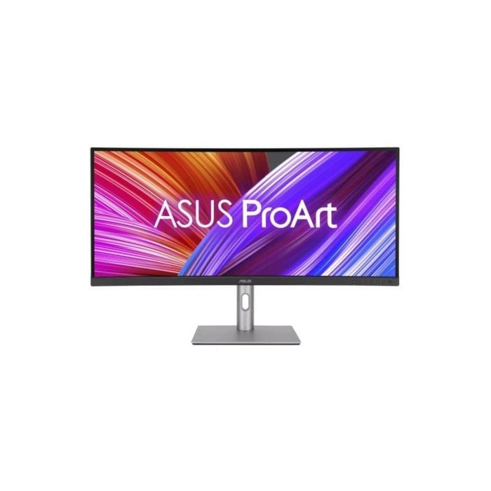 Monitor Profesional Asus ProArt Display PA34VCNV 34'/ UWQHD/ Multimedia/ Regulable en altura/ Negro y Plata