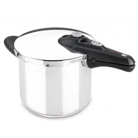 Olla a Presión Bra Vitesse A185100/ Ø20cm/ 3L/ Acero Inoxidable/ Apta para Inducción