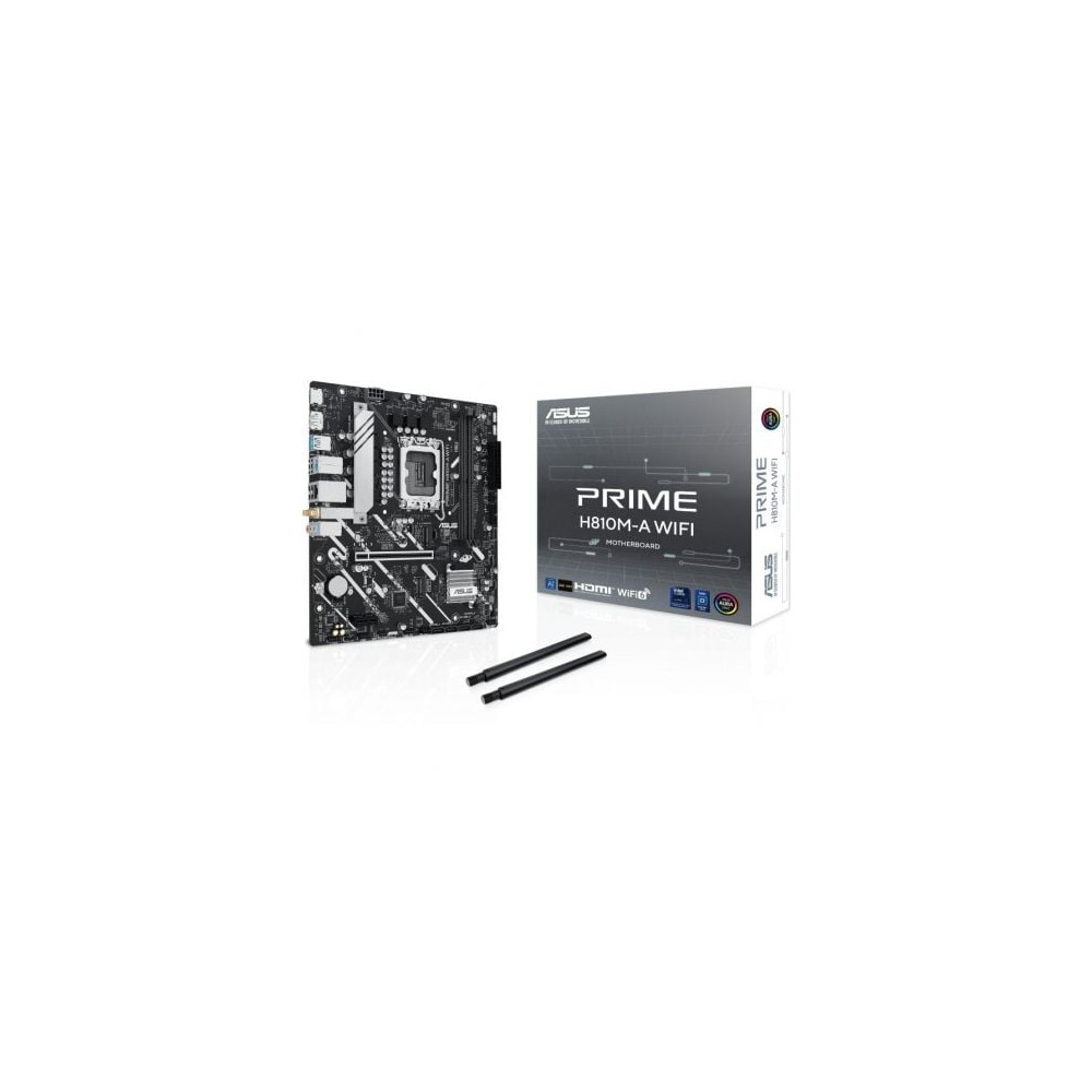 Placa Base Asus Prime H810M-A WIFI Socket 1851/ DDR5/ PCIe 4.0/ Micro ATX