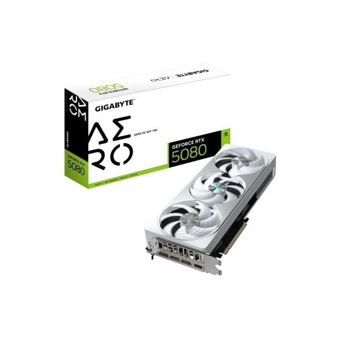 Tarjeta Gráfica Gigabyte GeForce RTX 5080 AERO OC SFF/ 16GB GDDR7