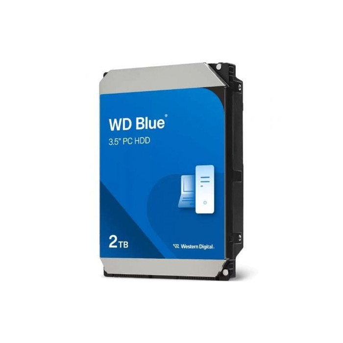 Disco Duro Western Digital WD Blue PC Desktop 2TB/ 3.5'/ SATA III/ 64MB