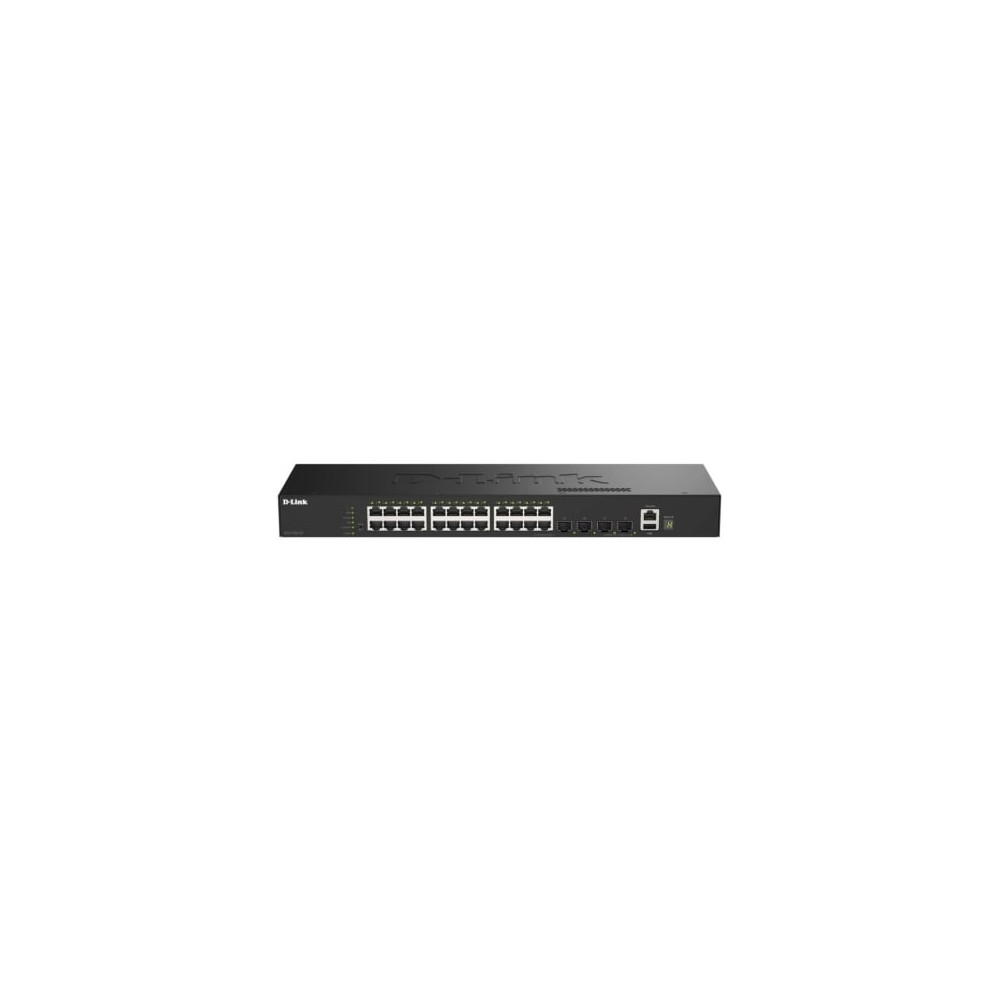 Switch Gestionable D-Link DGS-1530-28/E 24 Puertos/ RJ-45 10/100/1000/ SFP
