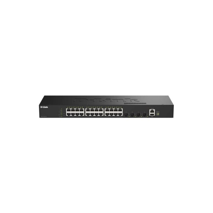 Switch Gestionable D-Link DGS-1530-28/E 24 Puertos/ RJ-45 10/100/1000/ SFP