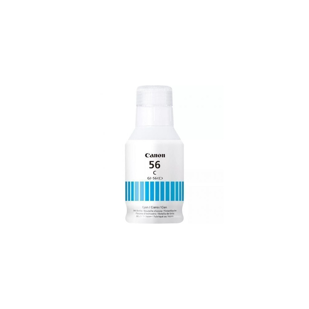 Botella de Tinta Original Canon GI-56/ Cian
