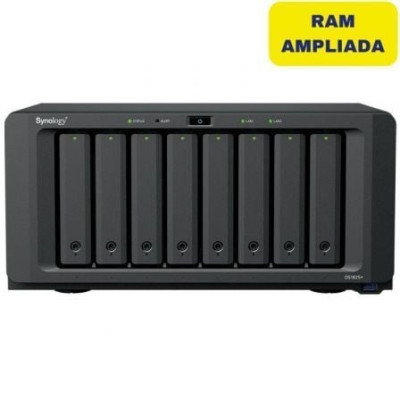 NAS Synology Diskstation DS1825+/ 8 Bahías 3.5'- 2.5'/ 16GB DDR4/ Formato Torre