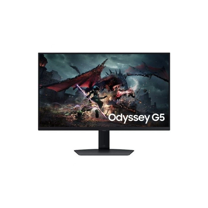 Monitor Gaming Samsung Odyssey G5 G50D S27DG502EU 27'/ QHD/ 1ms/ 180Hz/ IPS/ Regulable en Altura/ Negro