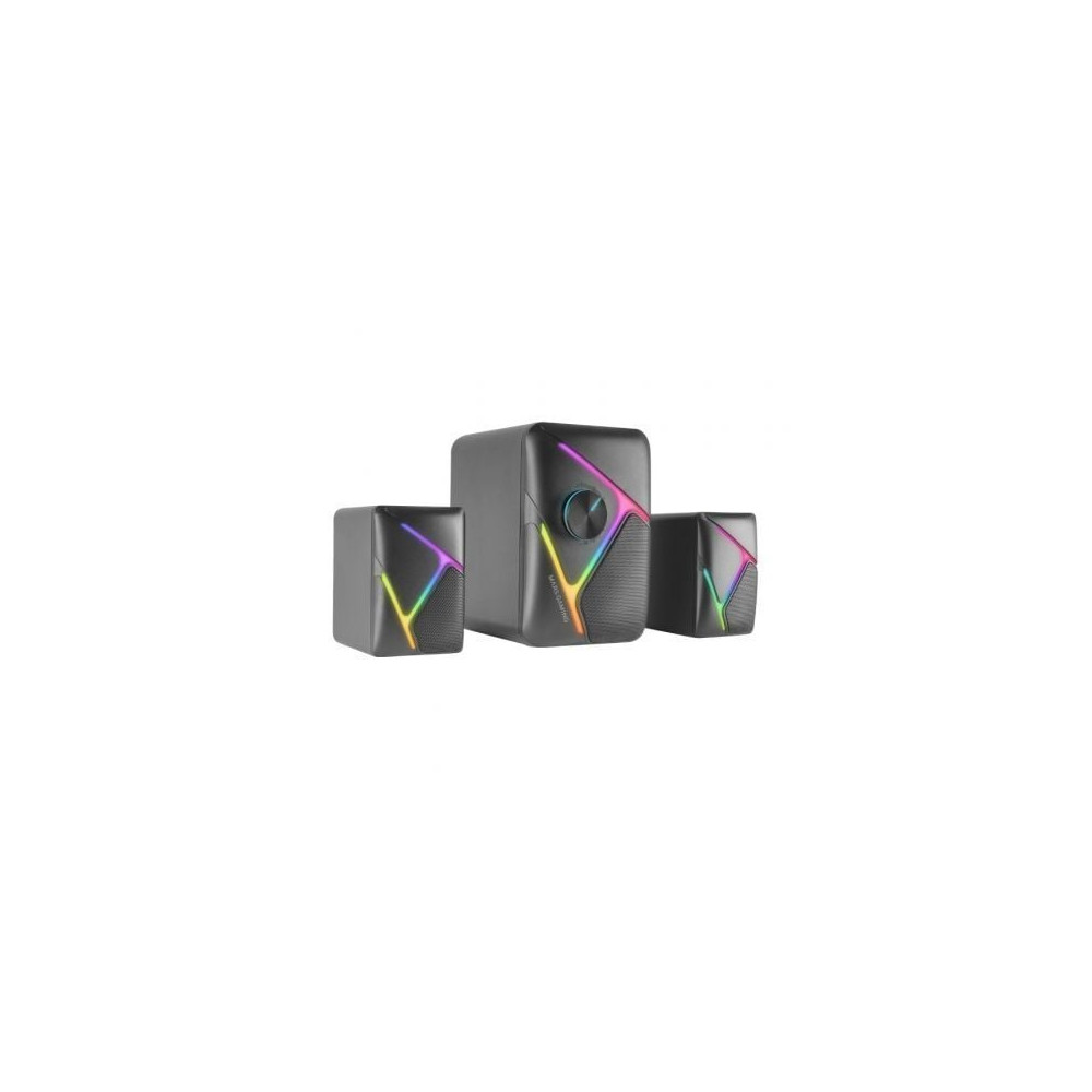 Altavoces Mars Gaming MS-H21/ 35W/ 2.1/ Negros