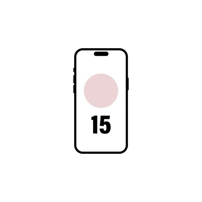 Smartphone Apple iPhone 15 128Gb/ 6.1'/ 5G/ Rosa