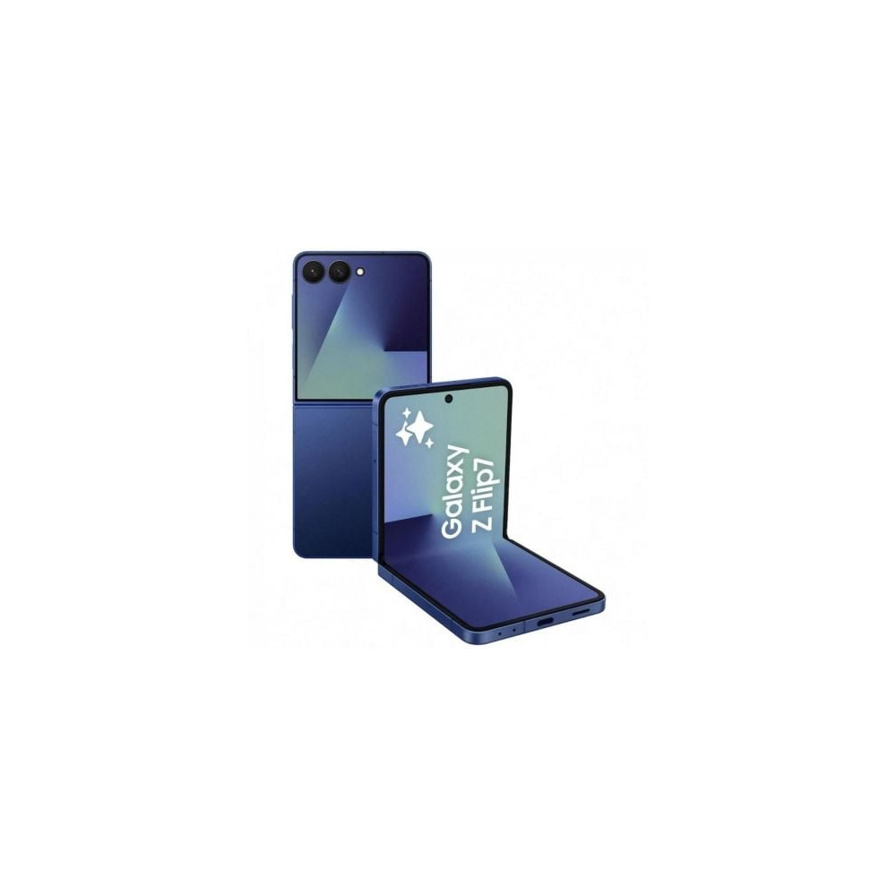 Smartphone Samsung Galaxy Z Flip7 12GB/ 512GB/ 6.9'/ 5G/ Azul Intenso